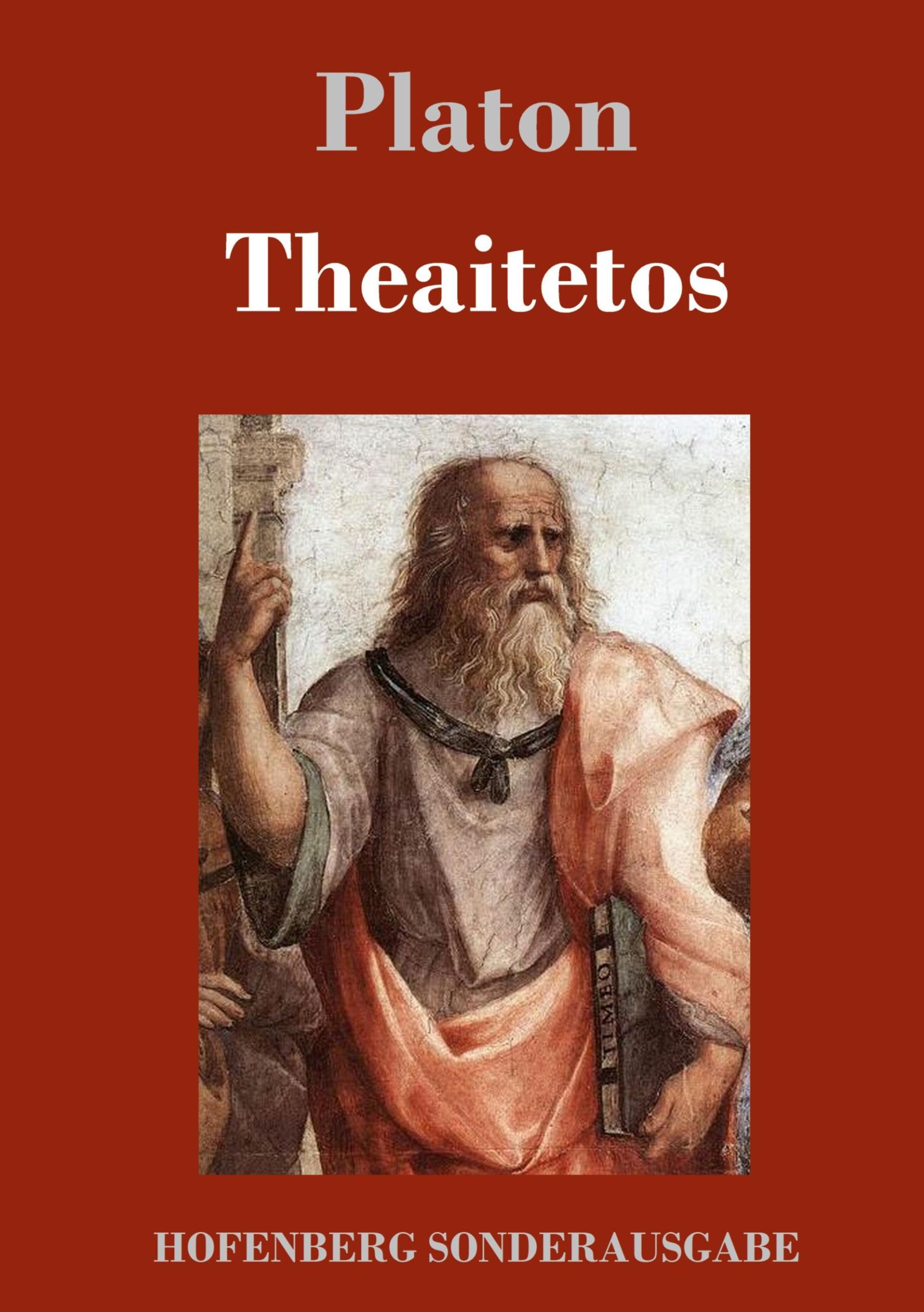 Cover: 9783743711181 | Theaitetos | Platon | Buch | HC runder Rücken kaschiert | 104 S.