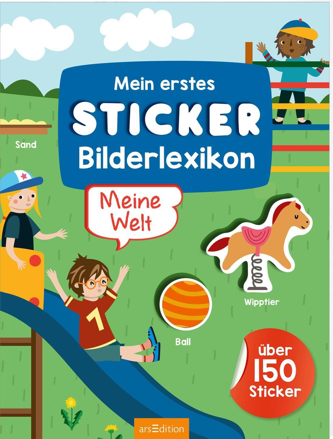 Cover: 9783845851785 | Mein erstes Sticker-Bilderlexikon - Meine Welt | Über 150 Sticker