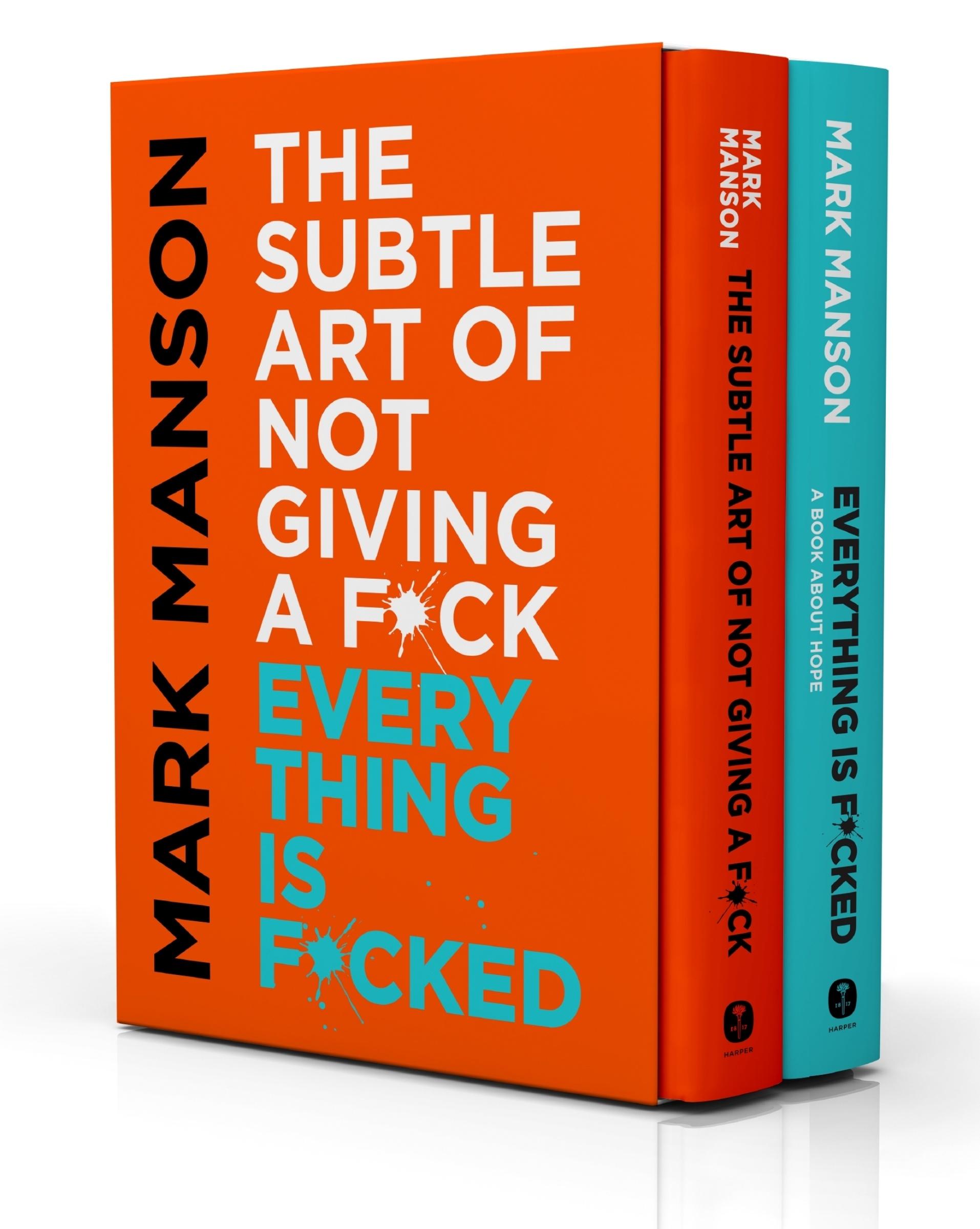 Cover: 9780063422254 | The Subtle Art of Not Giving a F*ck / Everything Is F*cked Box Set