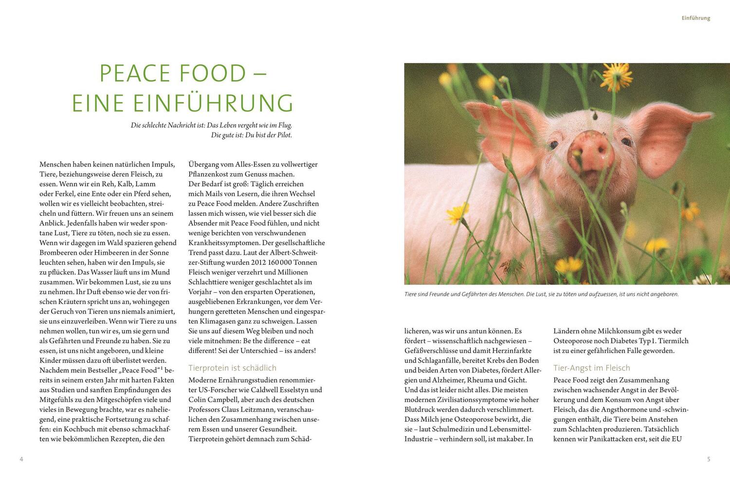 Bild: 9783833833045 | Peace Food - Das vegane Kochbuch | Ruediger Dahlke | Buch | 192 S.