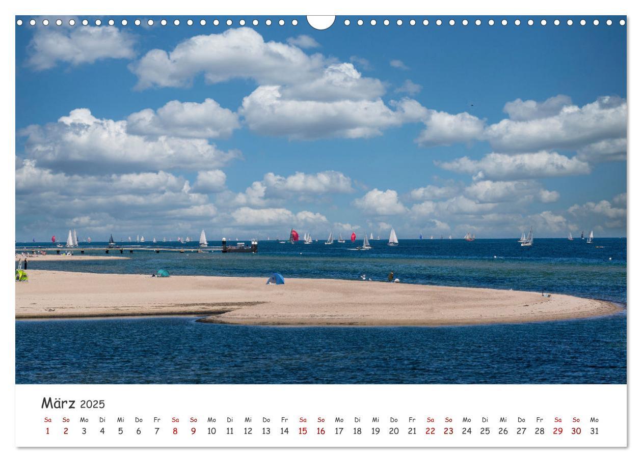 Bild: 9783383966361 | Kieler Förde genießen (Wandkalender 2025 DIN A3 quer), CALVENDO...