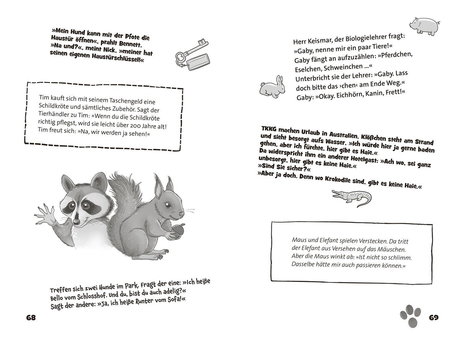 Bild: 9783440171455 | TKKG Junior, Das Witzebuch | Lachen bis zum Platzen | N. N. | Buch