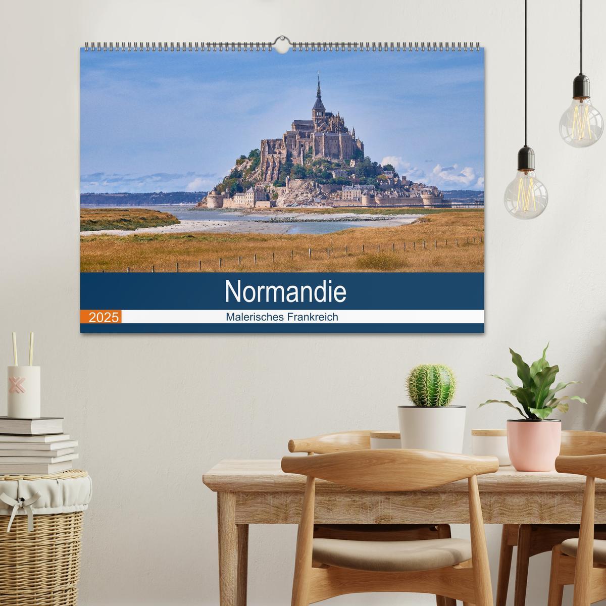 Bild: 9783435063987 | Traumreisen Normandie (Wandkalender 2025 DIN A2 quer), CALVENDO...