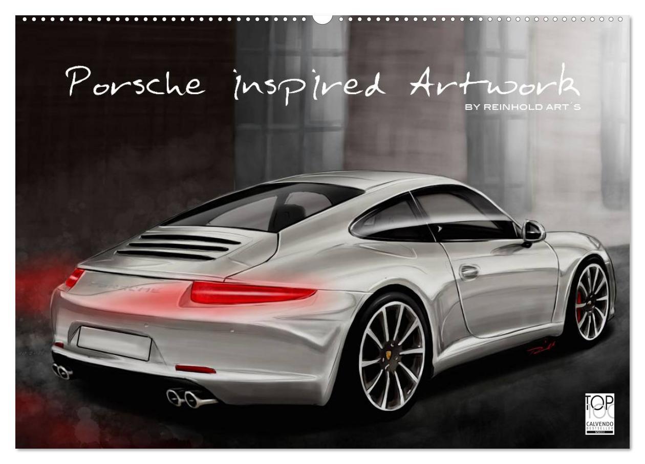 Cover: 9783435498444 | Porsche inspired Artwork by Reinhold Art´s (Wandkalender 2025 DIN...