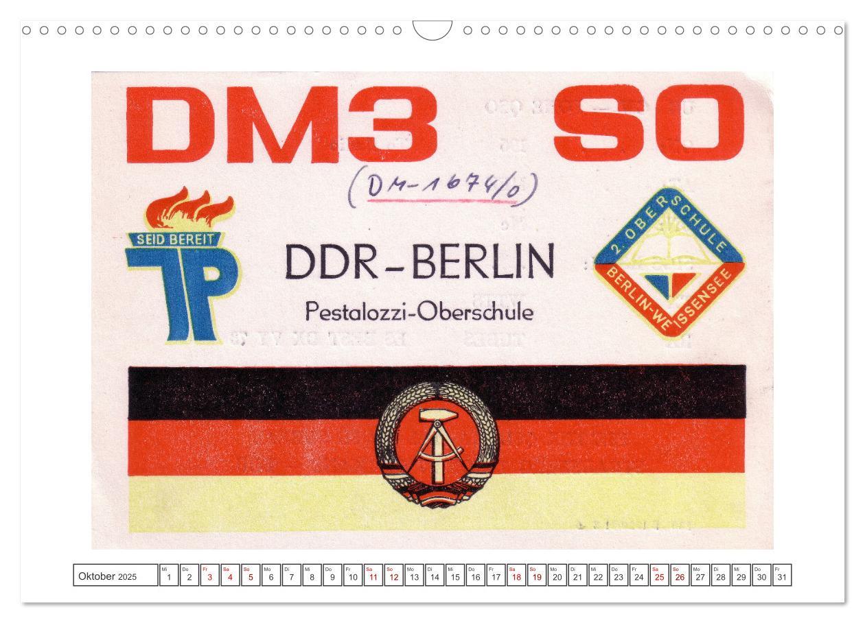 Bild: 9783383940644 | DDR Amateurfunk Historische Karten (Wandkalender 2025 DIN A3 quer),...