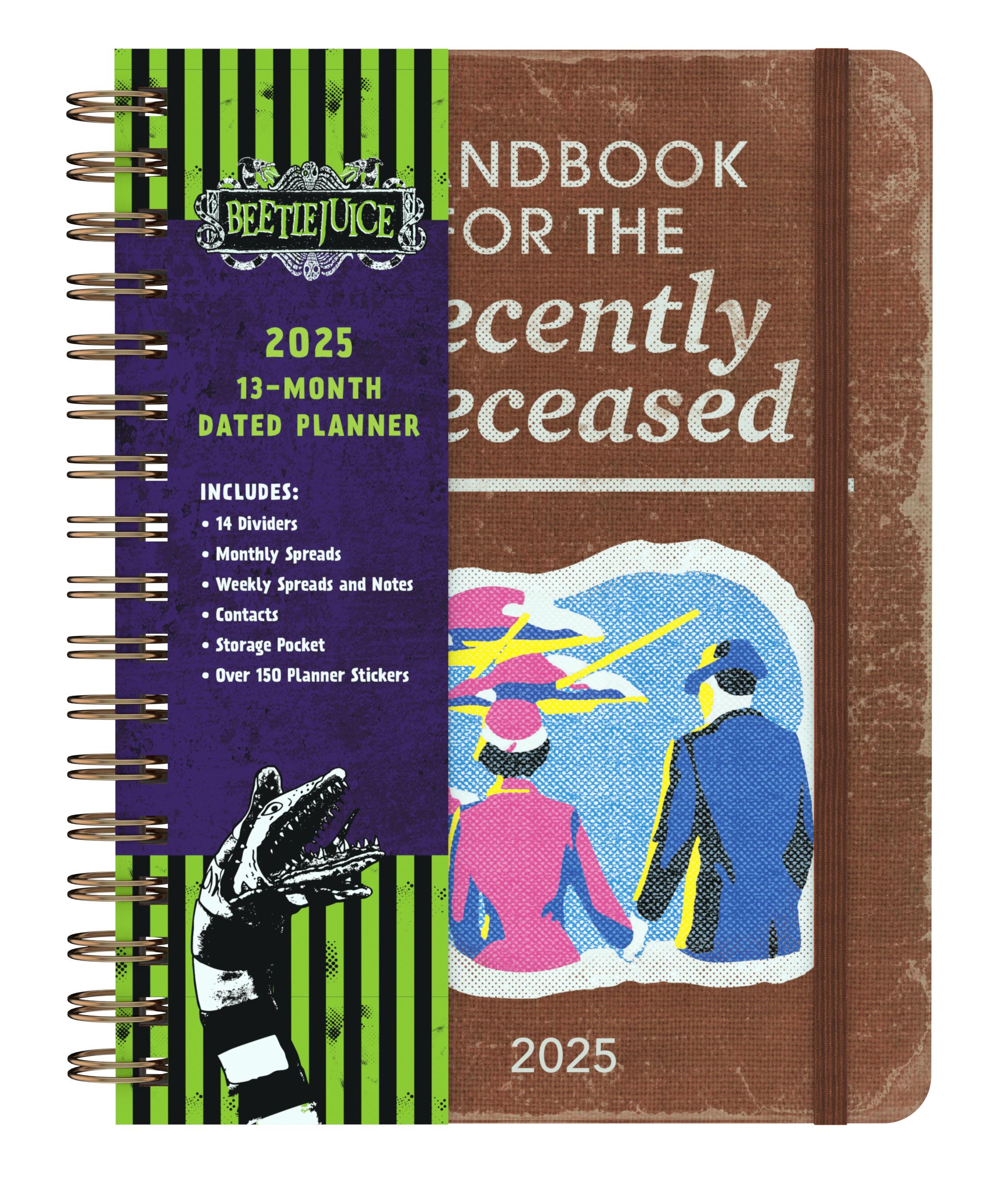 Cover: 9798886636833 | 2025 Beetlejuice 13-Month Weekly Planner | Insights | Buch | Englisch