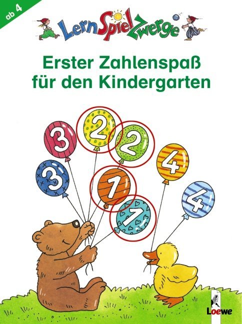 Cover: 9783785556719 | LernSpielZwerge - Erster Zahlenspaß für den Kindergarten | Penner