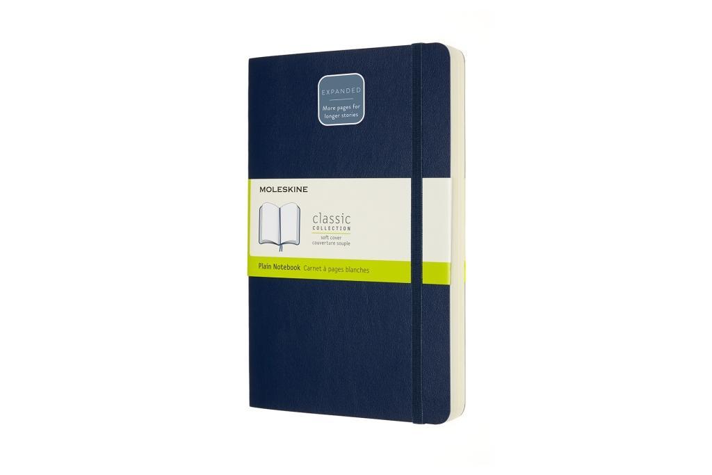 Bild: 8053853606266 | Moleskine Notizbuch - Erweitert, Large/A5, Blanko, Weicher Einband,...