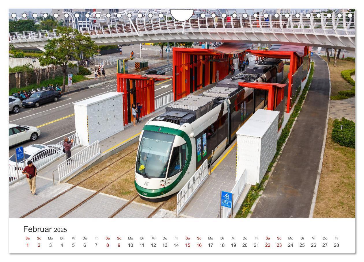 Bild: 9783435044856 | Trams und Straßenbahnen (Wandkalender 2025 DIN A4 quer), CALVENDO...