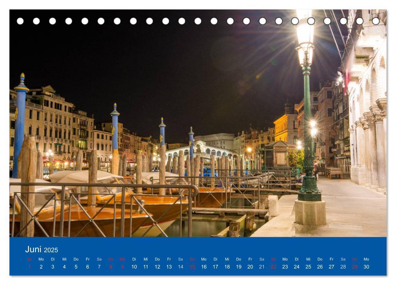 Bild: 9783435663026 | Mein lautloses Venedig (Tischkalender 2025 DIN A5 quer), CALVENDO...