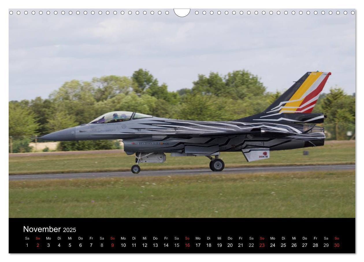 Bild: 9783435479054 | Militärflugzeuge 2025 (Wandkalender 2025 DIN A3 quer), CALVENDO...