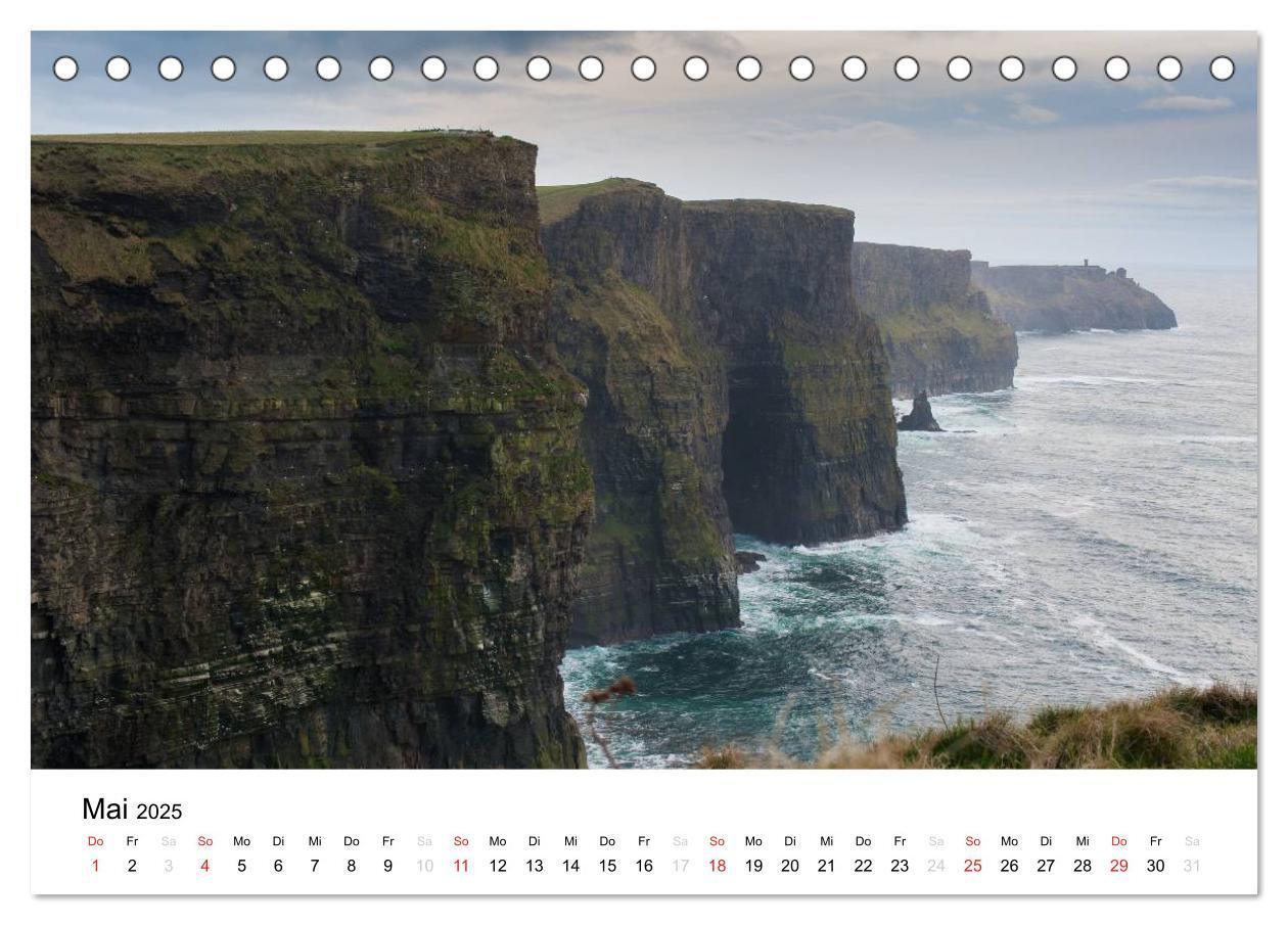 Bild: 9783435825189 | Irland. Wild Atlantic Views. (Tischkalender 2025 DIN A5 quer),...