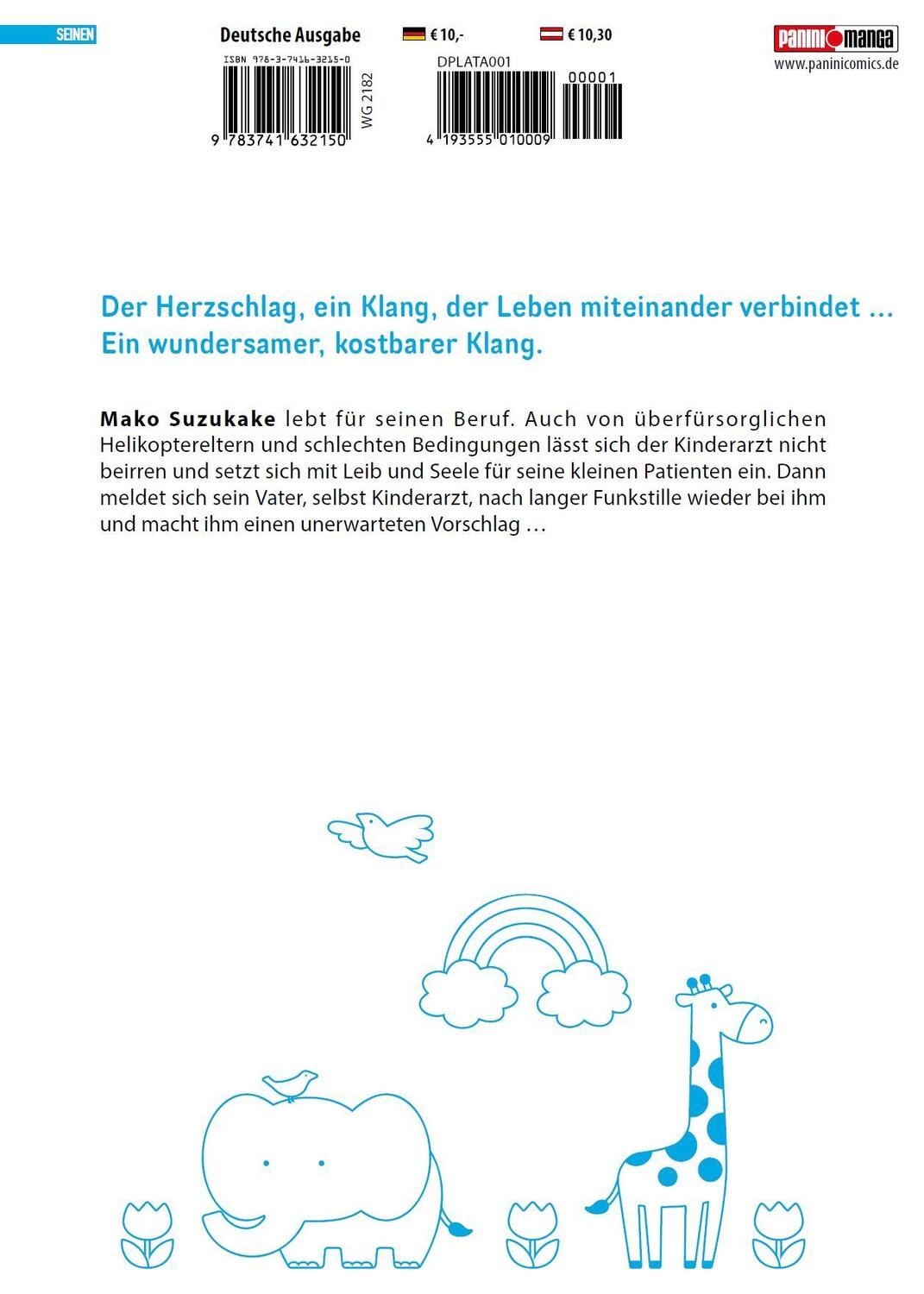 Rückseite: 9783741632150 | Die Früchte der Platane - Ein Kinderarzt mit Herz 01 | Higashimoto