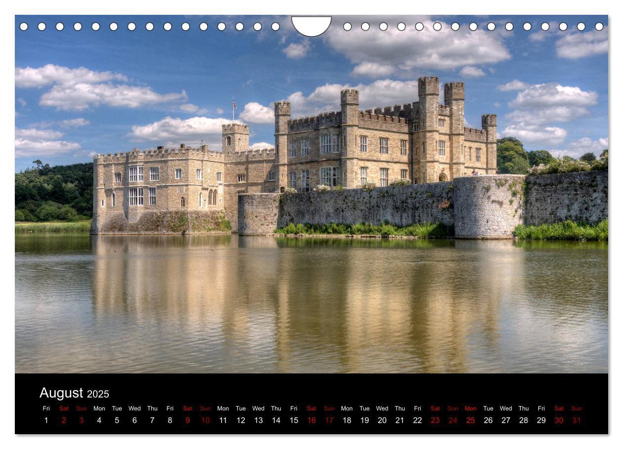 Bild: 9781325950133 | Castles of Kent and Sussex (Wall Calendar 2025 DIN A4 landscape),...