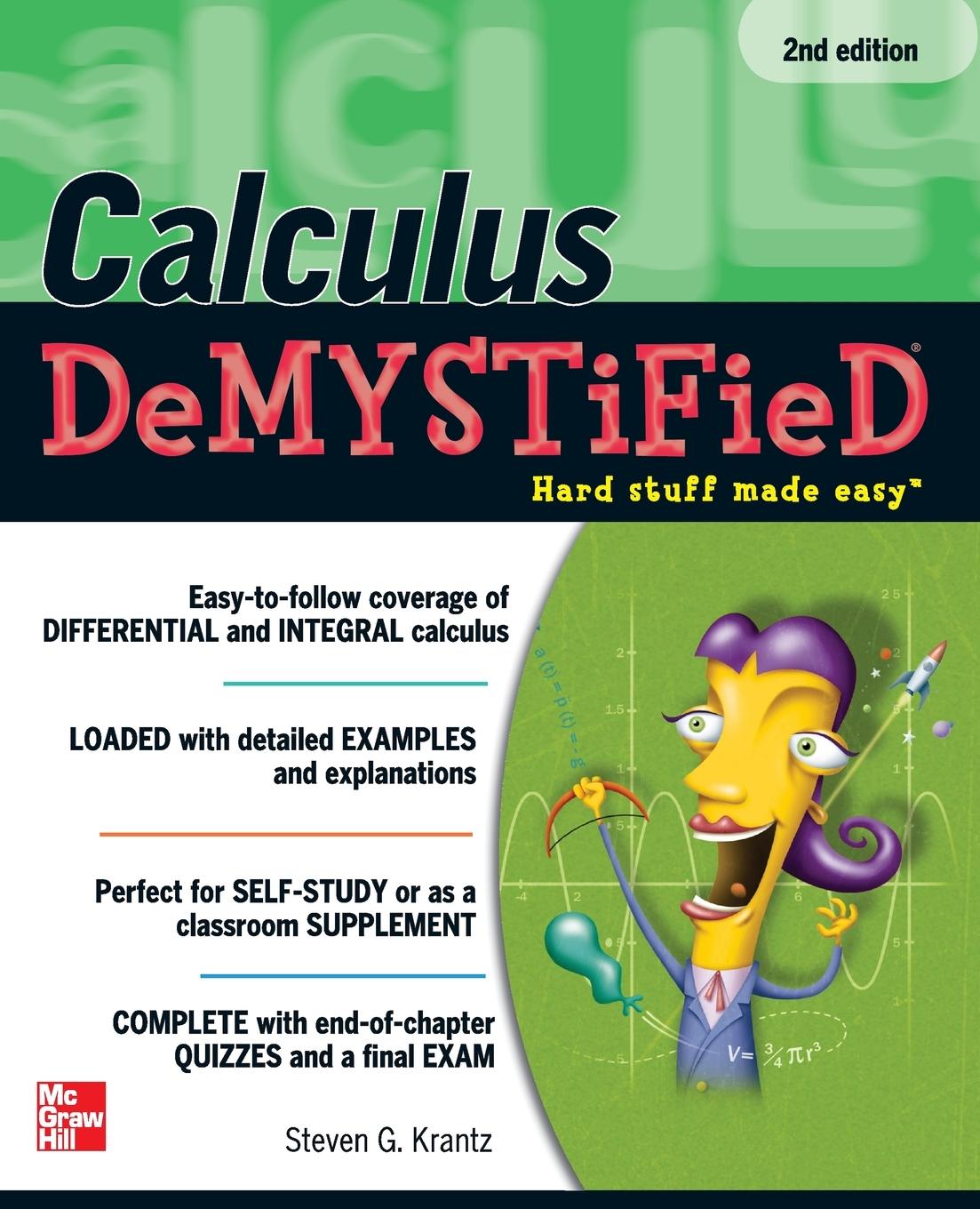 Cover: 9780071743631 | Calculus DeMYSTiFieD, Second Edition | Steven G. Krantz | Taschenbuch