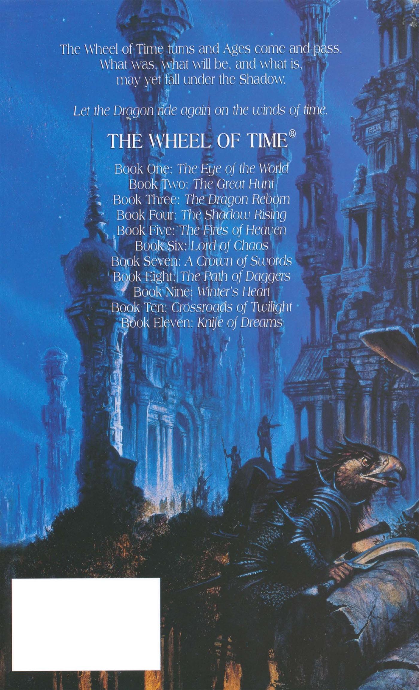 Rückseite: 9780312857677 | A Crown of Swords | Book Seven of 'The Wheel of Time' | Robert Jordan