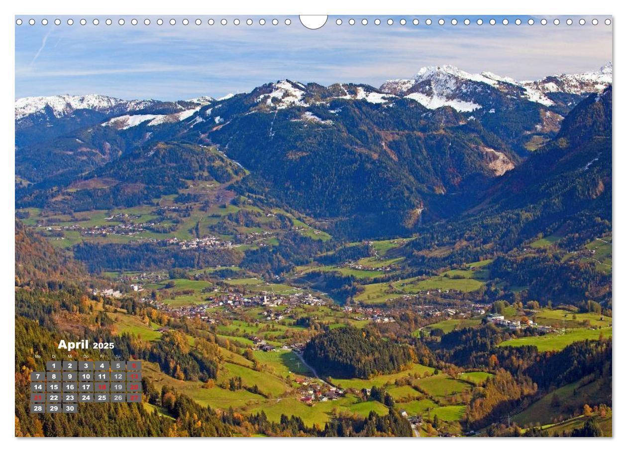 Bild: 9783435493531 | Die weiten Täler im Salzburger Land (Wandkalender 2025 DIN A3...