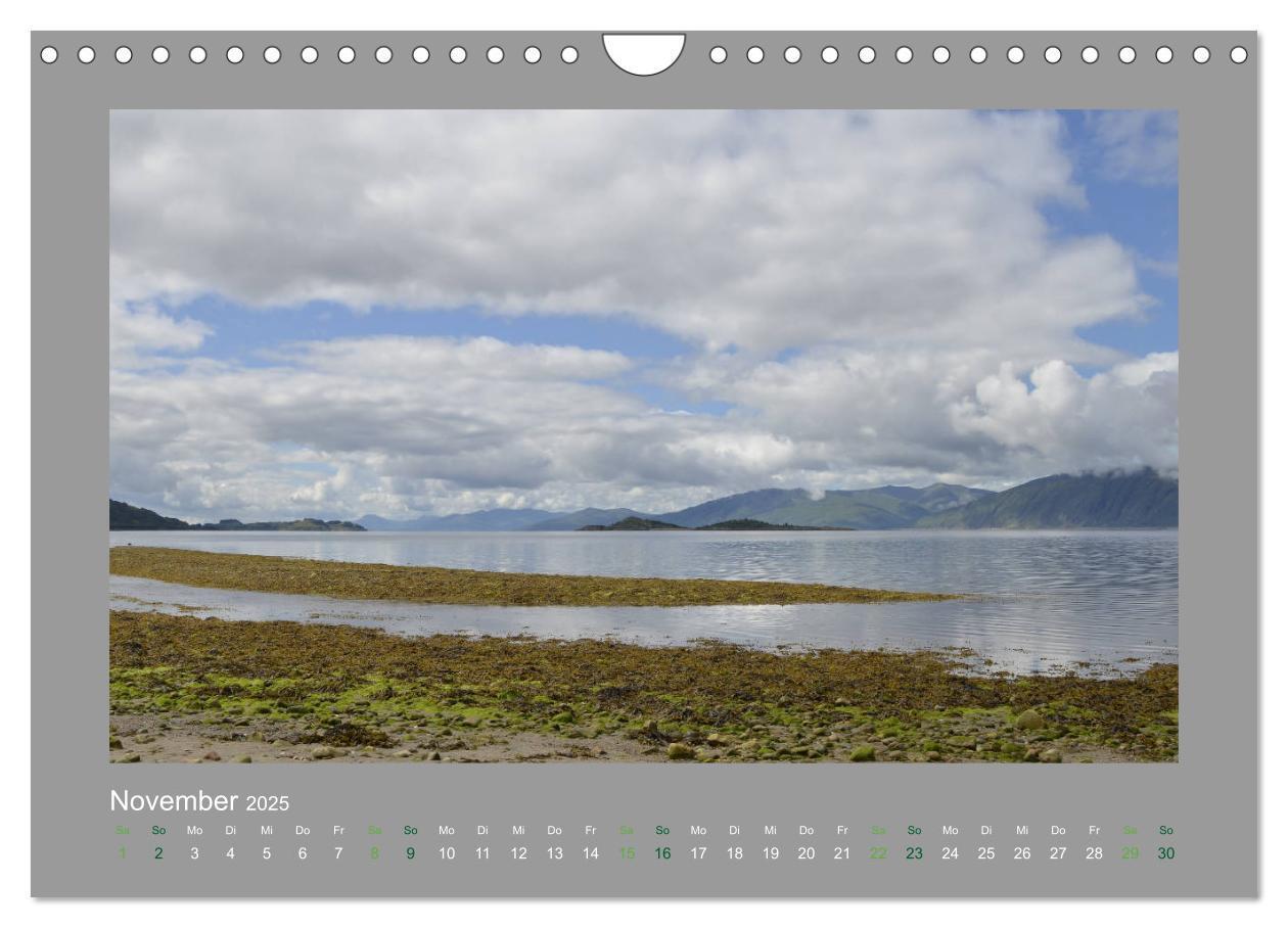 Bild: 9783435251759 | Argyll (Wandkalender 2025 DIN A4 quer), CALVENDO Monatskalender | 2025