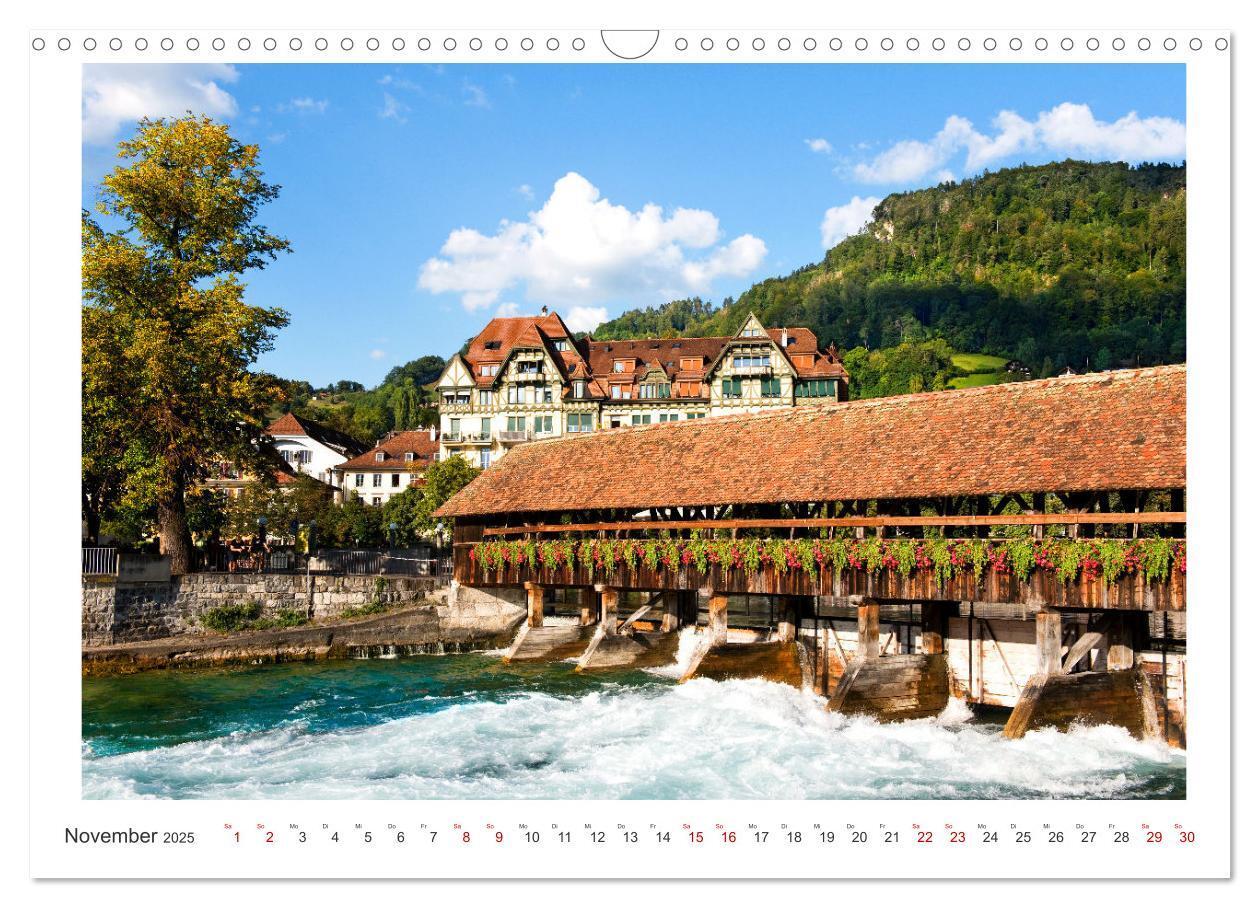 Bild: 9783457186688 | Malerisches Thun (Wandkalender 2025 DIN A3 quer), CALVENDO...