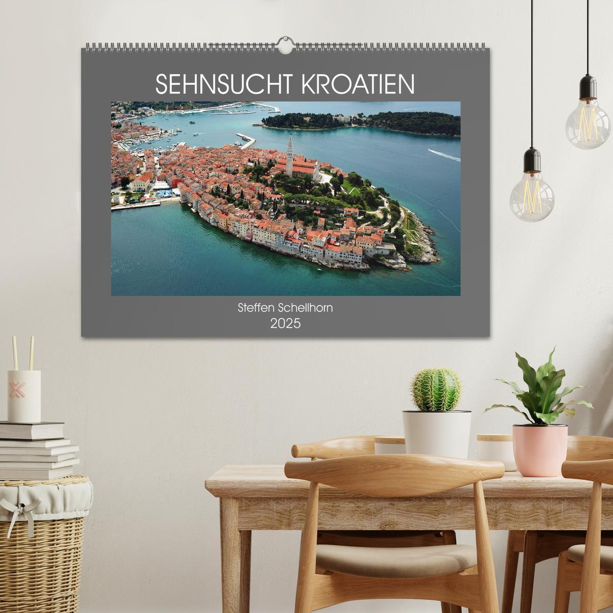 Bild: 9783435047024 | SEHNSUCHT KROATIEN (Wandkalender 2025 DIN A2 quer), CALVENDO...