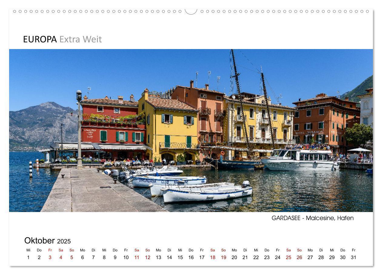 Bild: 9783383797590 | Malerische Orte am GARDASEE - Panoramabilder (Wandkalender 2025 DIN...