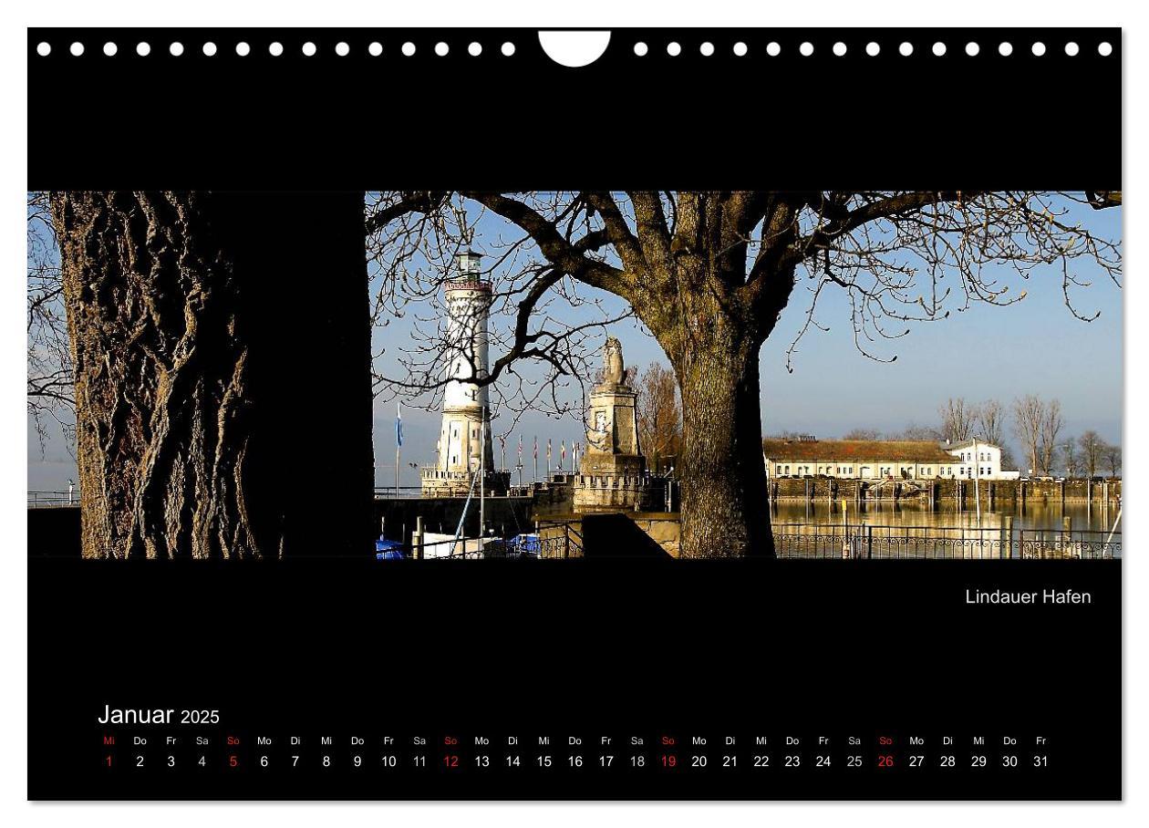 Bild: 9783435648481 | Panoramen vom Bodensee (Wandkalender 2025 DIN A4 quer), CALVENDO...