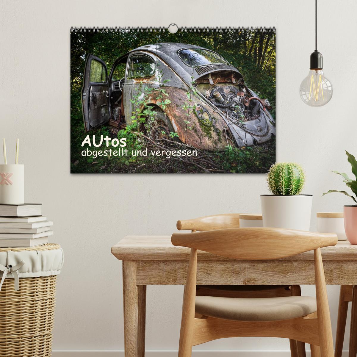 Bild: 9783435556717 | Autos, abgestellt und vergessen (Wandkalender 2025 DIN A3 quer),...