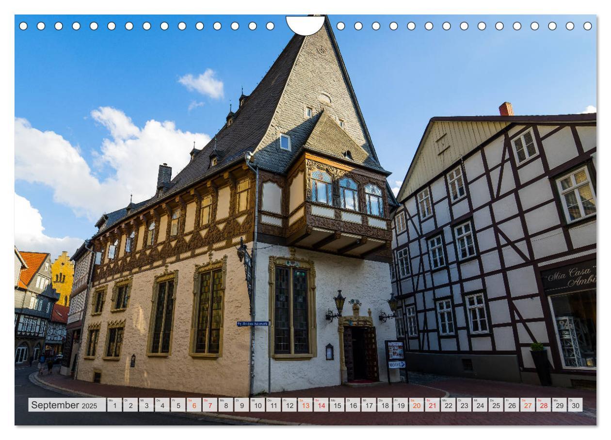 Bild: 9783435300617 | Goslar Impressionen (Wandkalender 2025 DIN A4 quer), CALVENDO...