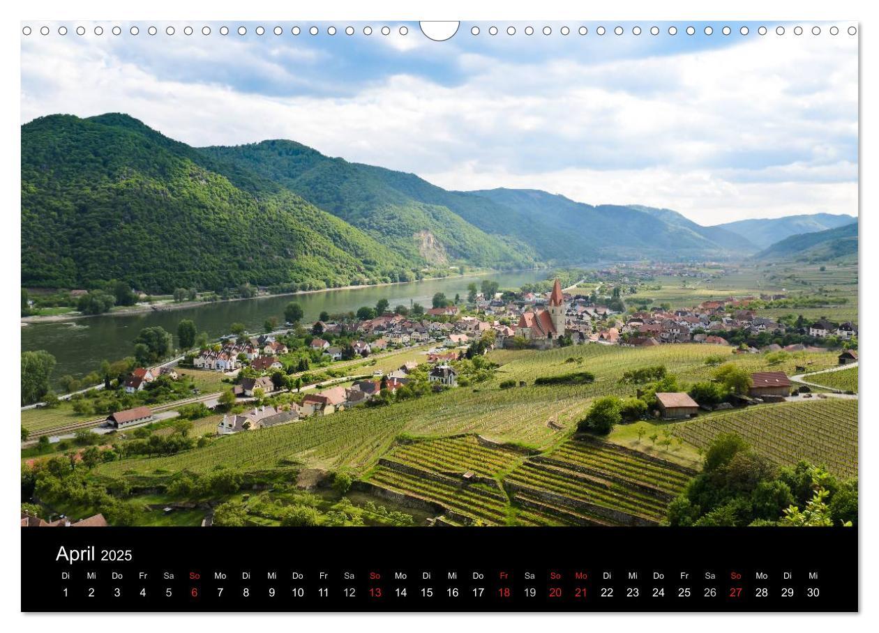 Bild: 9783435701834 | Wachau, Wachau, du Träumerin (Wandkalender 2025 DIN A3 quer),...