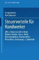 Cover: 9783663125426 | Steuervorteile für Handwerker | Kurt Johansen (u. a.) | Taschenbuch