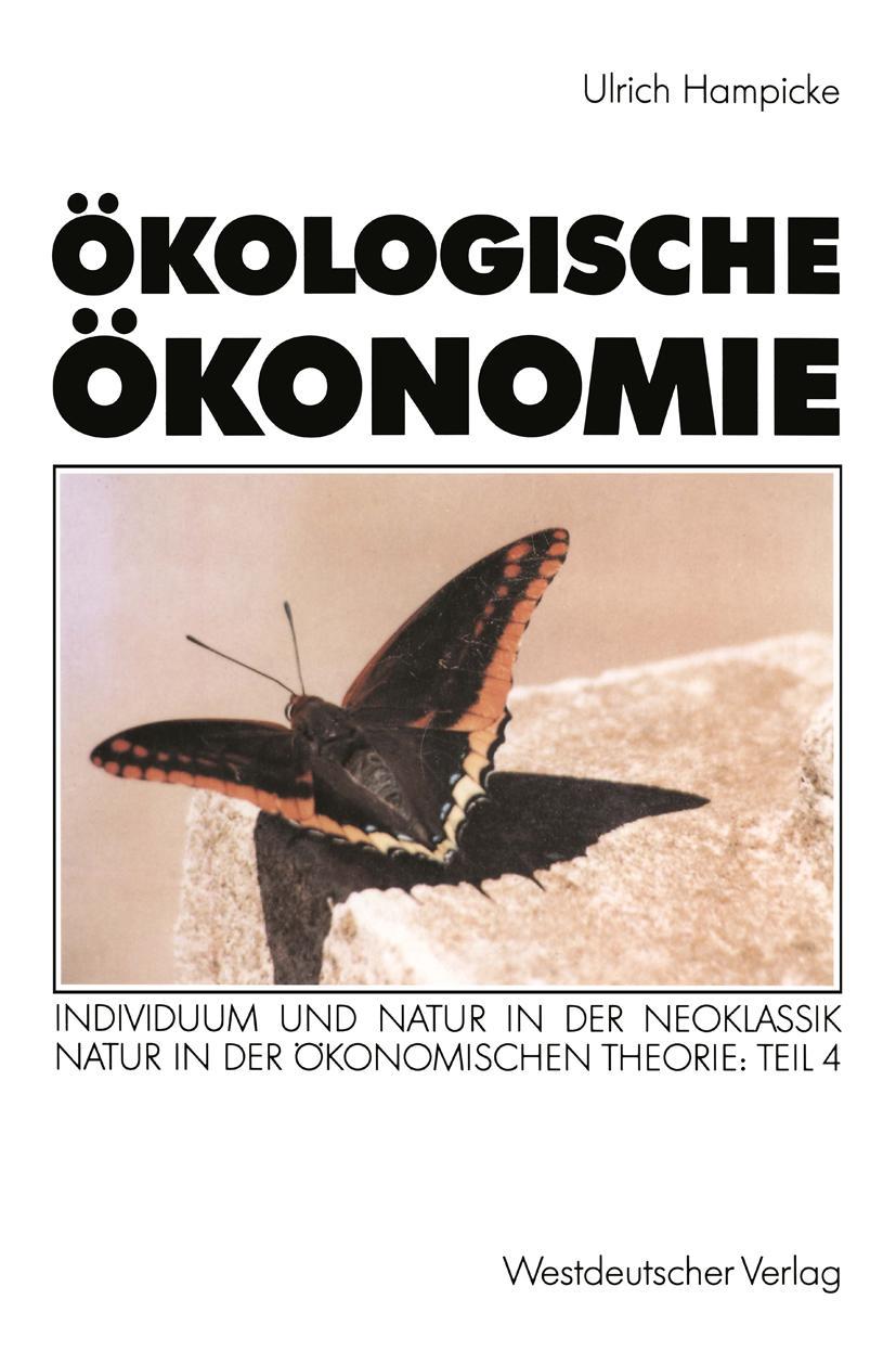 Cover: 9783531121963 | Ökologische Ökonomie | Ulrich Hampicke | Taschenbuch | 487 S. | 1992