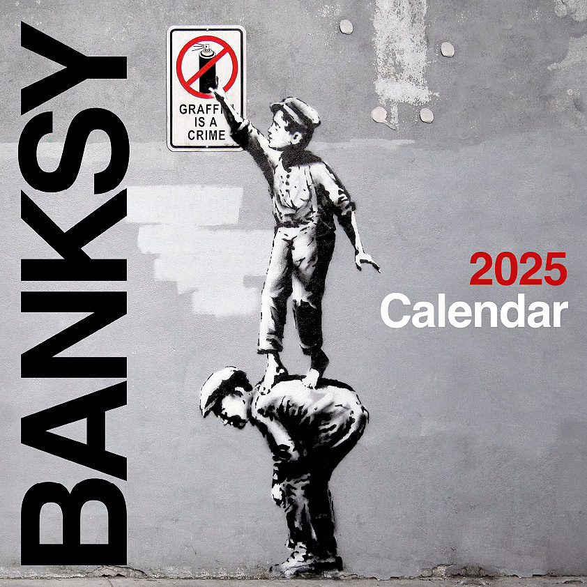 Cover: 9798893610062 | Banksy Kalender 2025 | Banksy | Kalender | 28 S. | Deutsch | 2025