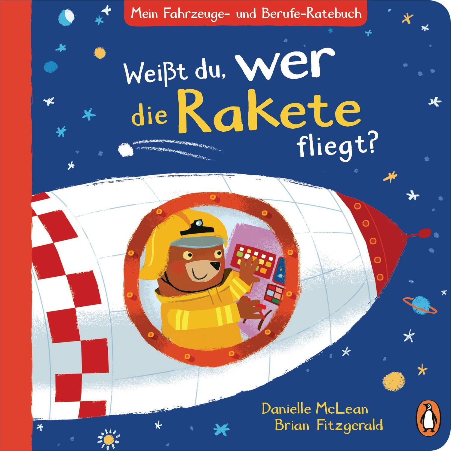 Cover: 9783328301158 | Mein Fahrzeuge- und Berufe-Ratebuch - Weißt du, wer die Rakete fliegt?