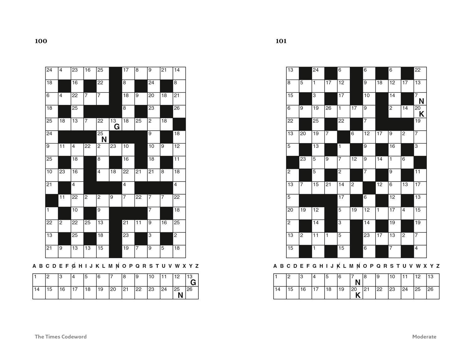 Bild: 9780008404314 | The Times Codeword: Book 12 | 200 Cracking Logic Puzzles Volume 12