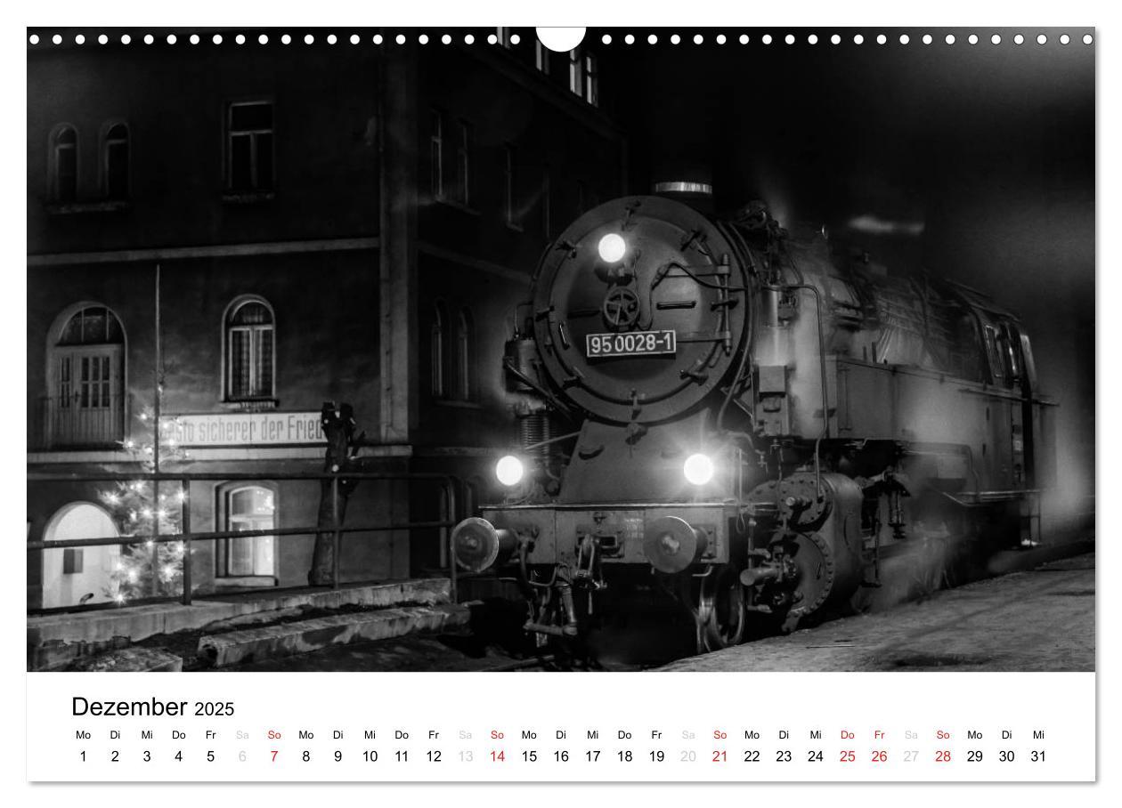 Bild: 9783435624850 | Dampfloks in der DDR (Wandkalender 2025 DIN A3 quer), CALVENDO...