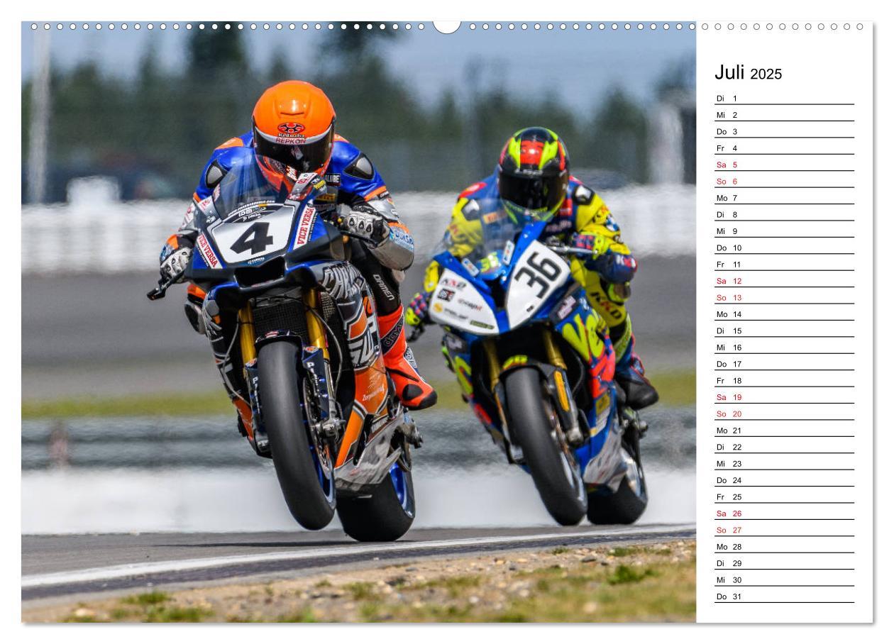 Bild: 9783457158777 | Faszination Superbikes (Wandkalender 2025 DIN A2 quer), CALVENDO...