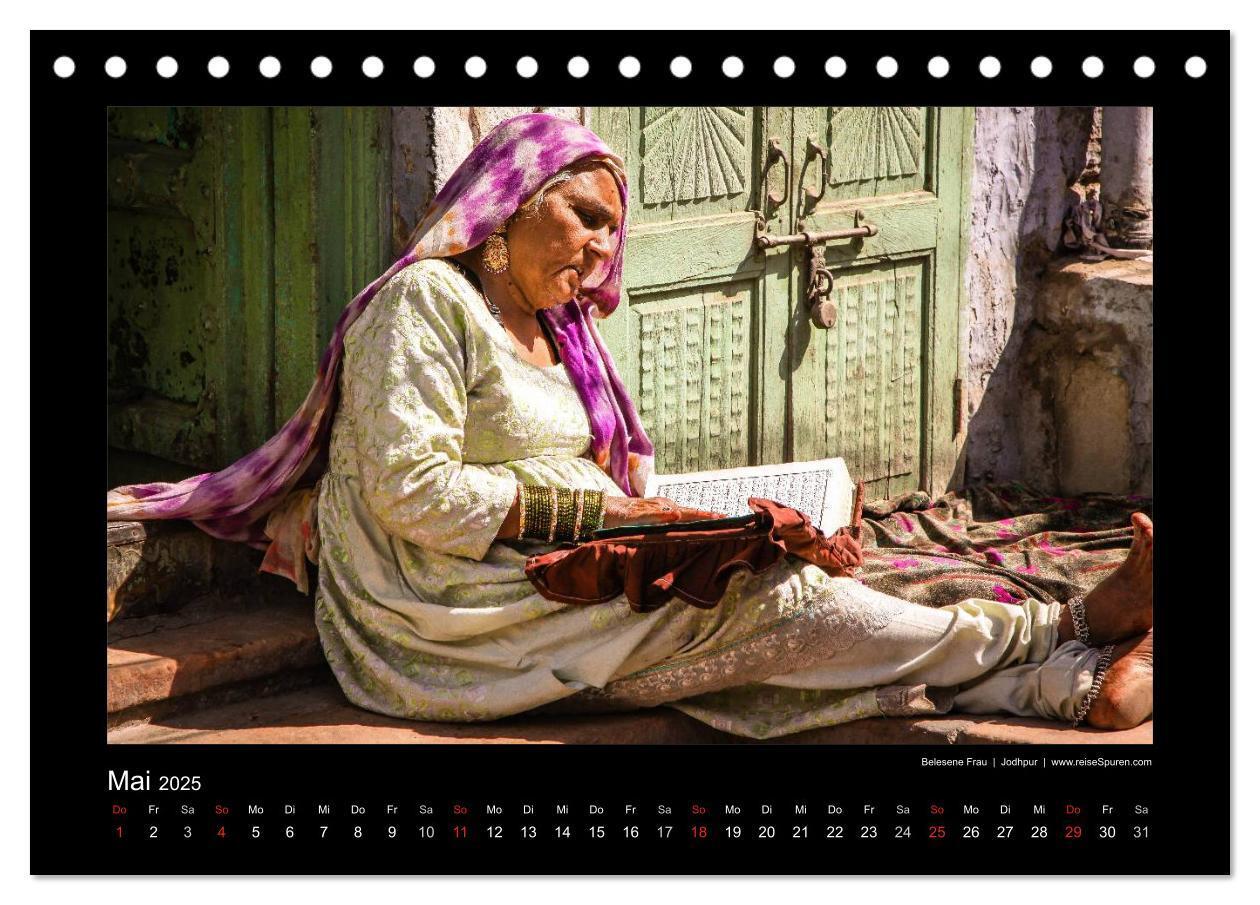 Bild: 9783435619351 | Willkommen in Indien 2025 (Tischkalender 2025 DIN A5 quer),...