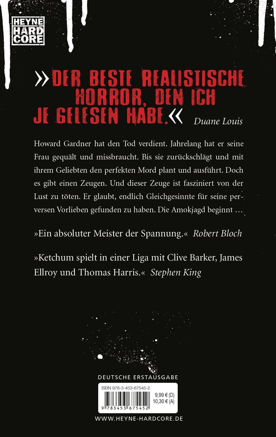 Bild: 9783453675452 | Amokjagd | Jack Ketchum | Taschenbuch | Deutsch | 2008 | Heyne