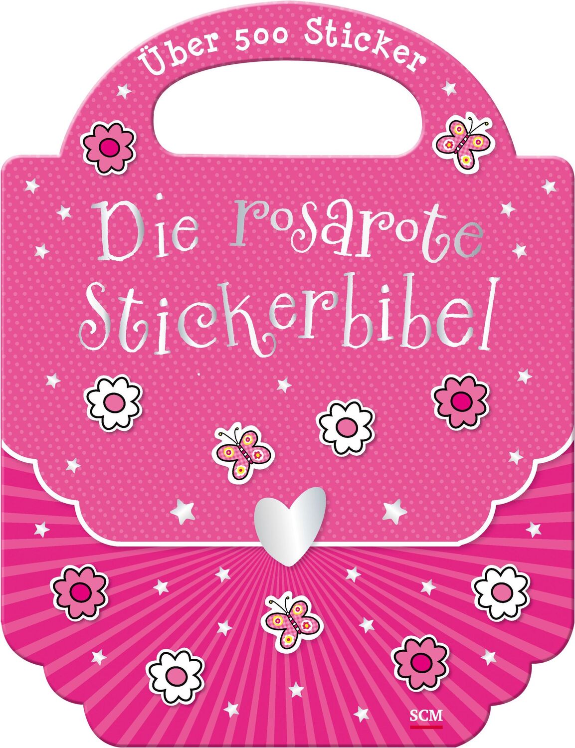 Cover: 9783417289183 | Die rosarote Stickerbibel | Über 500 Sticker | Lara Ede | Taschenbuch