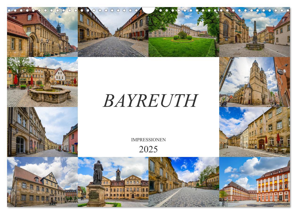 Cover: 9783435227860 | Bayreuth Impressionen (Wandkalender 2025 DIN A3 quer), CALVENDO...