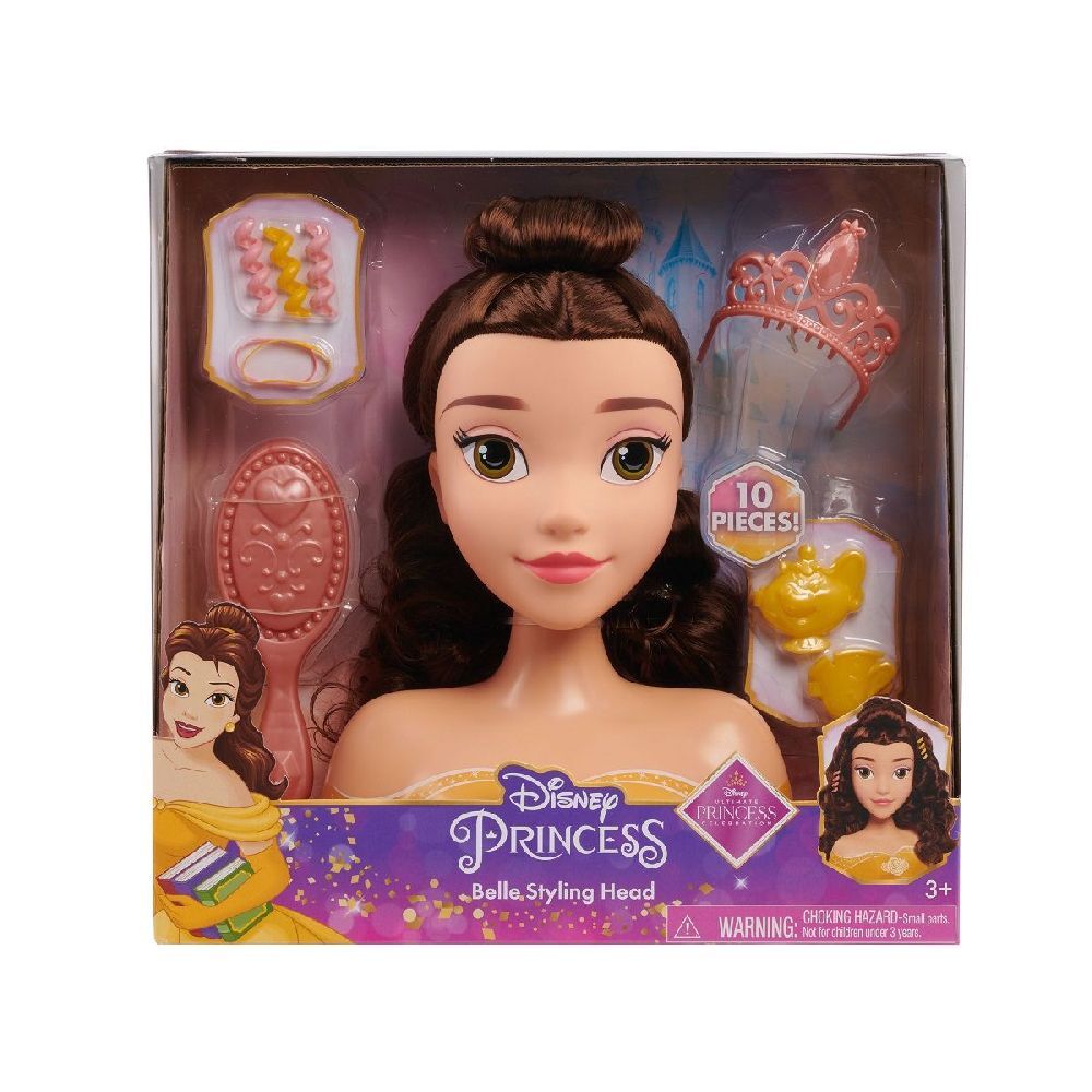 Bild: 886144873799 | Disney Princess Basic Belle Styling Head | In Kartonage | JPL87379