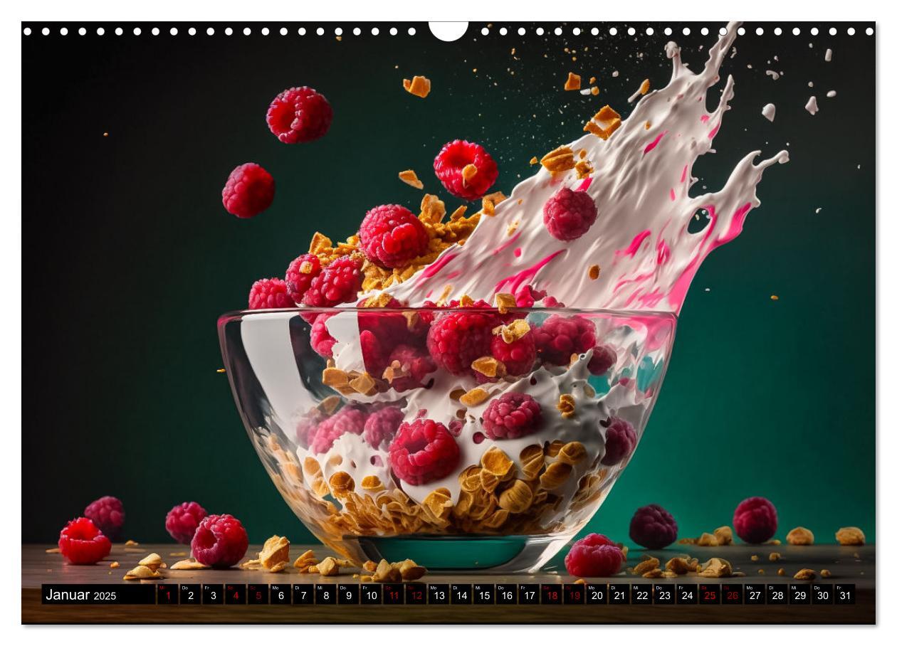 Bild: 9783383904486 | Müsli Frühstück (Wandkalender 2025 DIN A3 quer), CALVENDO...