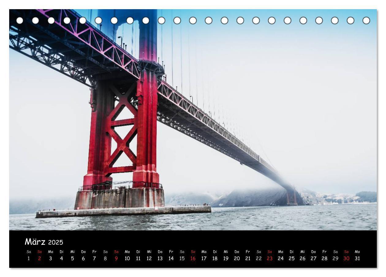 Bild: 9783435787234 | San Francisco - street view (Tischkalender 2025 DIN A5 quer),...