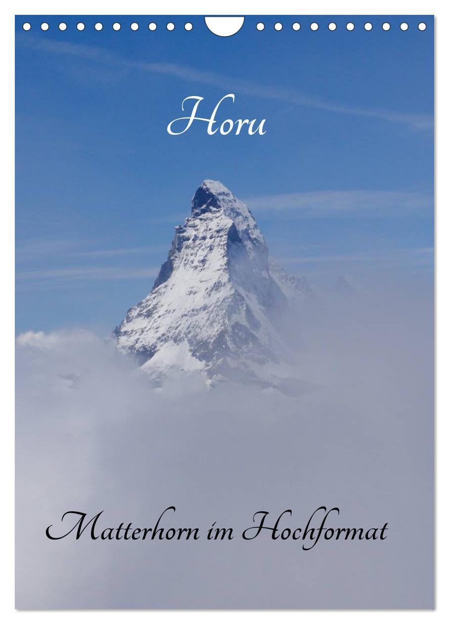 Cover: 9783457040720 | Horu Matterhorn im Hochformat (Wandkalender 2025 DIN A4 hoch),...