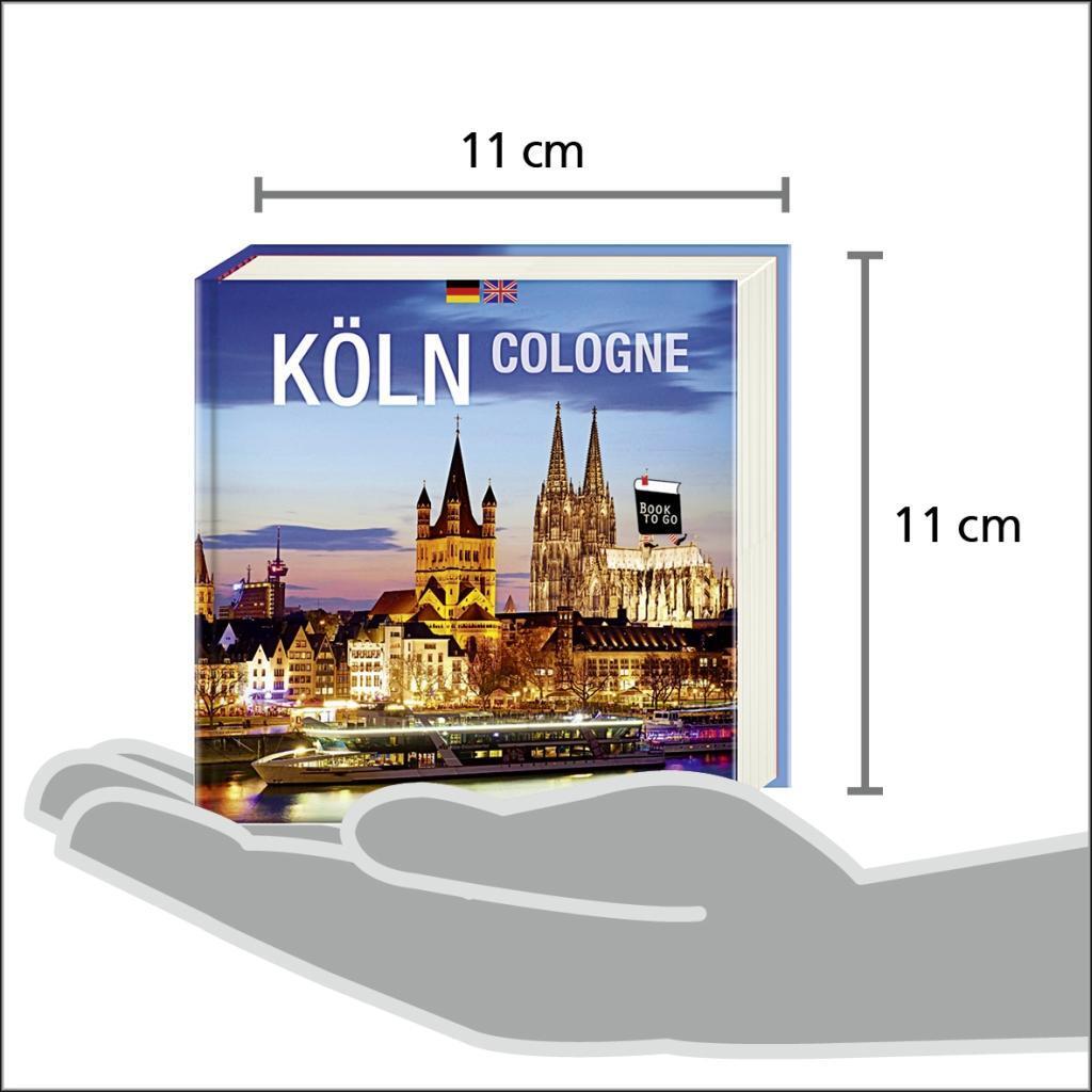 Bild: 9783957990617 | Köln/Cologne - Book To Go | Der Bildband für die Hosentasche | Buch