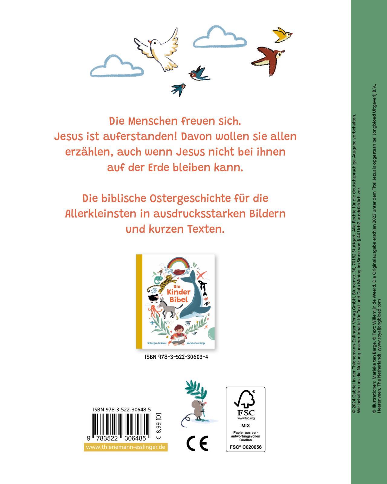 Rückseite: 9783522306485 | Wie es Ostern wurde | Ostergeschichte für Kinder ab 2 | Weerd | Buch