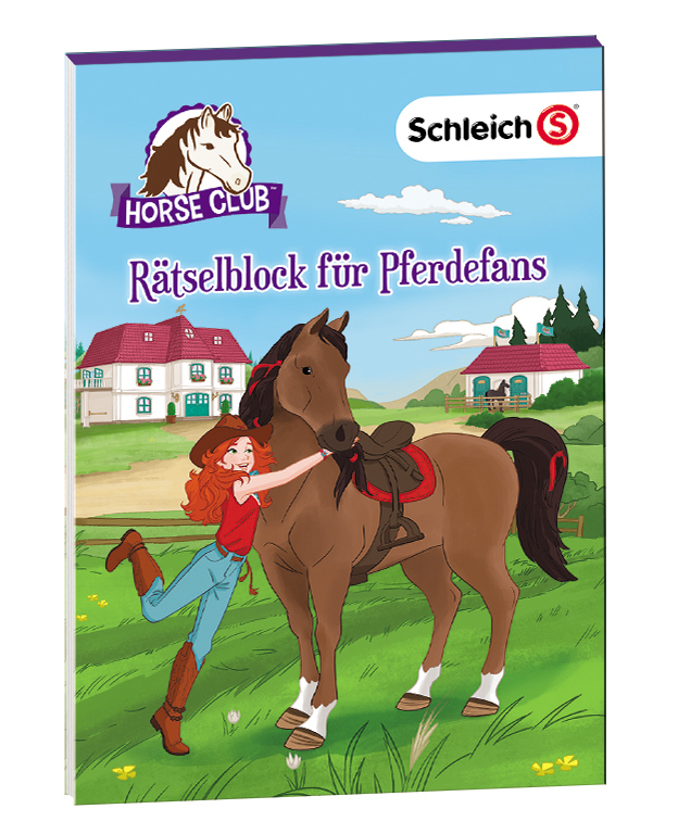 Cover: 9783960805434 | schleich® Horse Club(TM) - Rätselblock für Pferdefans | Taschenbuch