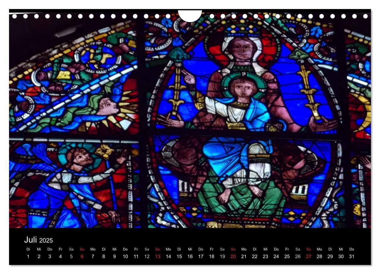 Bild: 9783435830916 | Bilder aus Licht - Notre Dame de Chartres (Wandkalender 2025 DIN A4...