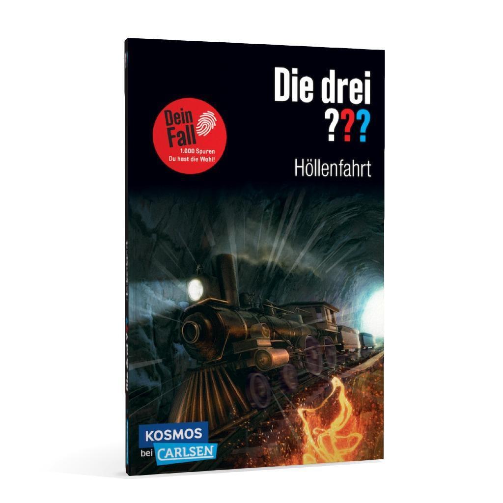 Bild: 9783551321039 | Die drei ??? Dein Fall: Höllenfahrt | Explosiver Mitratekrimi ab 10!