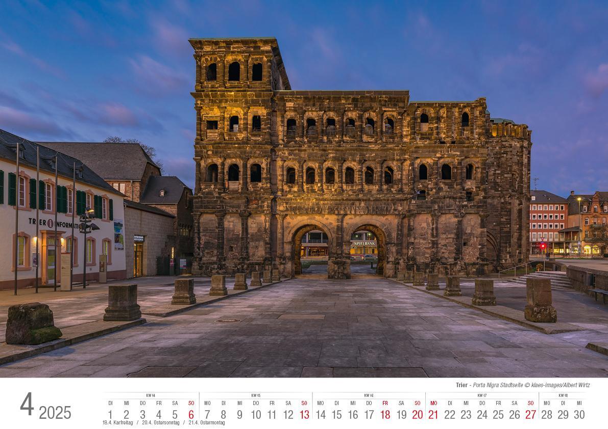 Bild: 9783965352261 | Trier 2025 Bildkalender A3 Spiralbindung | Holger Klaes | Kalender